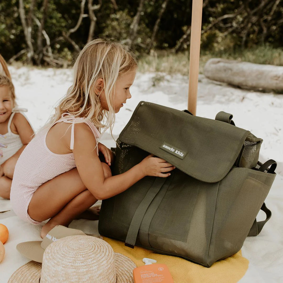 Sande Kids Beach Hauler™ Mesh Backpack